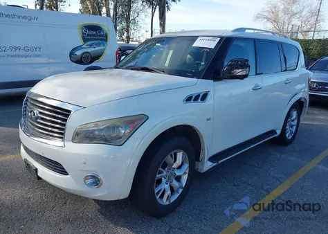 2014 Infiniti Qx80 z USA, uszkodzony, nr VIN JN8AZ2ND0E9750474